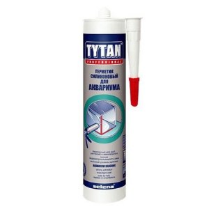 Герметик силиконовый Tytan Professional для аквариума черный 310 мл
